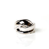 Double Spiral Pavé Ring - vistoso.pk