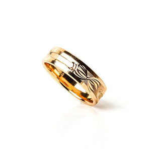 Egyptian Plain Gold Band - vistoso.pk