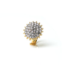 Load image into Gallery viewer, Ganga Jamni Gold Plated Adjustable Ring - vistoso.pk
