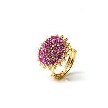 Load image into Gallery viewer, Ganga Jamni Gold Plated Adjustable Ring - vistoso.pk
