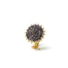 Load image into Gallery viewer, Ganga Jamni Gold Plated Adjustable Ring - vistoso.pk
