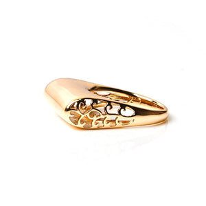 Gold Pellet Ring - vistoso.pk