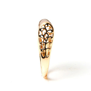 Gold Pellet Ring - vistoso.pk