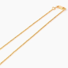 Load image into Gallery viewer, GOLD PLATED SINGLE LINE GOLD BALLS CHAIN - vistoso.pk
