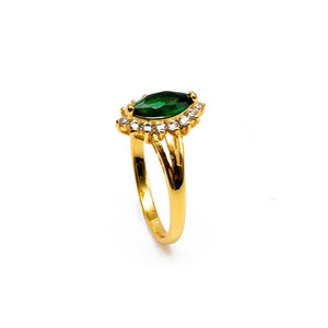 Green Emerald ring - vistoso.pk