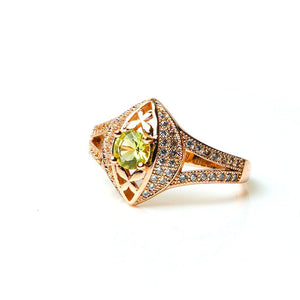 Green Flame Ring - vistoso.pk