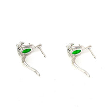 Load image into Gallery viewer, green sapphire earring - vistoso.pk
