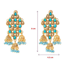 Load image into Gallery viewer, Indian Chandelier Earrings - vistoso.pk
