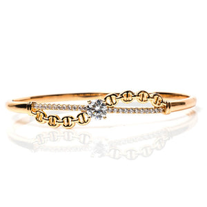 Infinity Twist Bangle - vistoso.pk