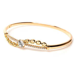 Infinity Twist Bangle - vistoso.pk