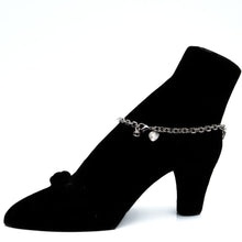 Load image into Gallery viewer, Italian Rhodium Chain Anklet - vistoso.pk
