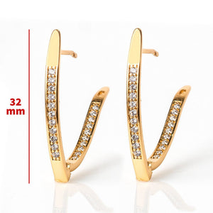 Lighting Bolt Earring - vistoso.pk