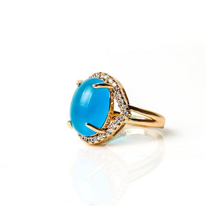 Neon Blue Ring - vistoso.pk