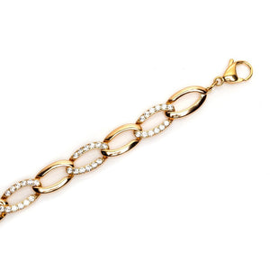 Oval Chain Bracelet - vistoso.pk