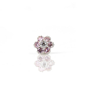 PINK FLOWER NOSE SCREW STUD - vistoso.pk