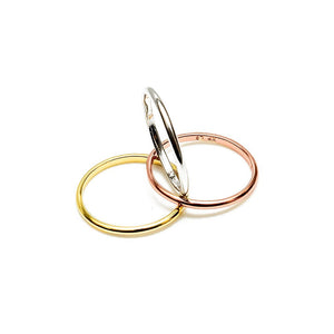 Plain Stackable Rings 1.5mm - vistoso.pk