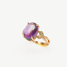 Load image into Gallery viewer, Purple Crown Ring - vistoso.pk
