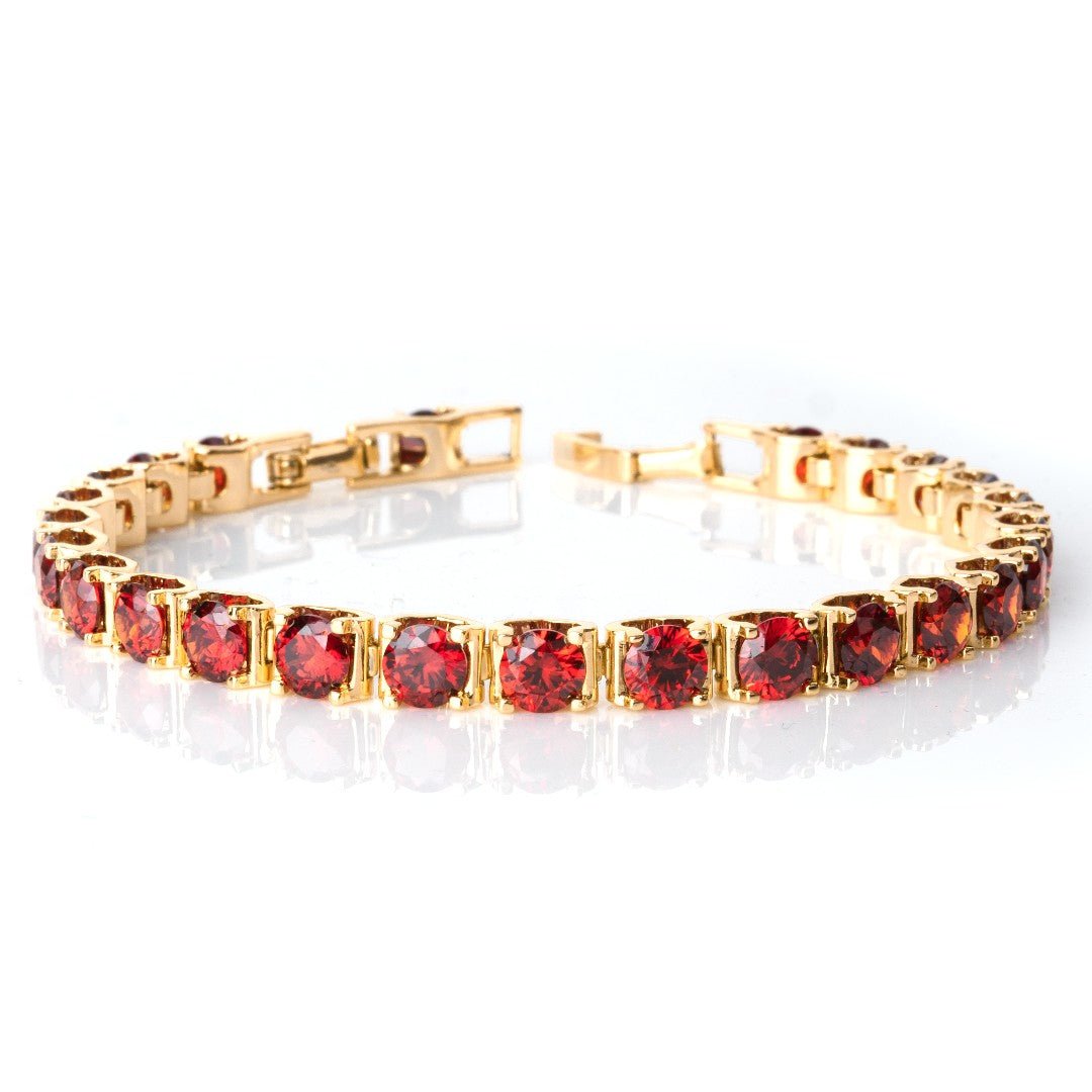 RED ROSETTE BRACELET - vistoso.pk