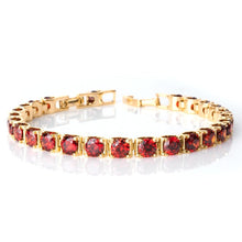 Load image into Gallery viewer, RED ROSETTE BRACELET - vistoso.pk
