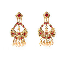 Load image into Gallery viewer, Royal Bride Jhumka Earrings - vistoso.pk
