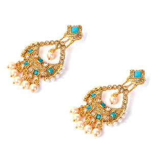 Royal Bride Jhumka Earrings - vistoso.pk