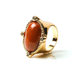 Smoky Wood Ring - vistoso.pk