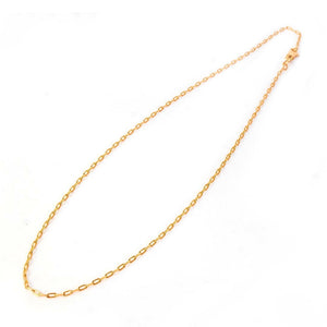 Square Trace Chain Gold Plated - vistoso.pk