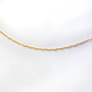 Square Trace Chain Gold Plated - vistoso.pk