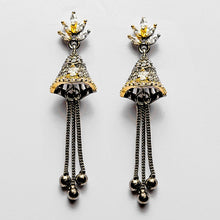 Load image into Gallery viewer, THE BLACK STONE Earring - vistoso.pk
