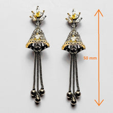 Load image into Gallery viewer, THE BLACK STONE Earring - vistoso.pk
