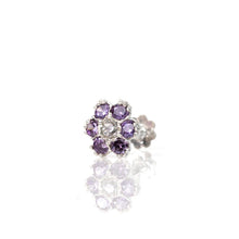 Load image into Gallery viewer, VIOLET FLOWER NOSE SCREW STUD - vistoso.pk
