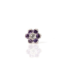 Load image into Gallery viewer, VIOLET FLOWER NOSE SCREW STUD - vistoso.pk
